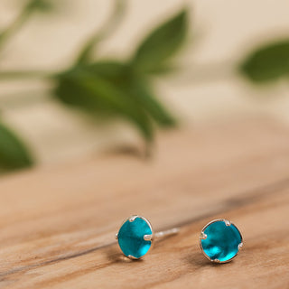 Sterling Silver Post Earrings-Sterling-Bottled Up Designs
