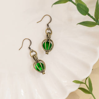 Brass Drop Earrings-Drops-Bottled Up Designs