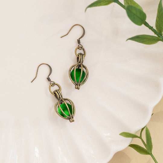 Brass Drop Earrings-Drops-Bottled Up Designs