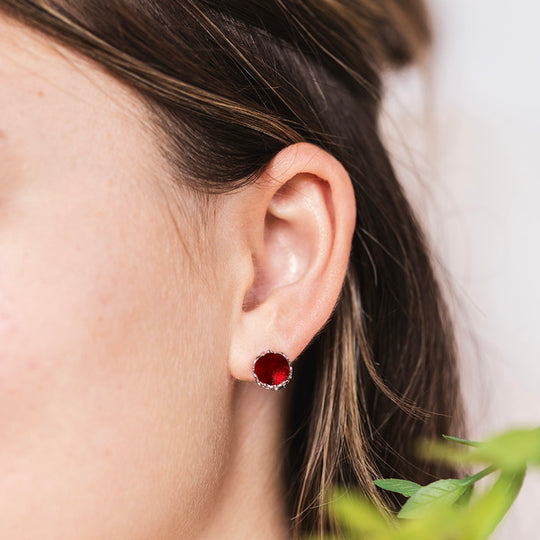 Botanical Post Earrings