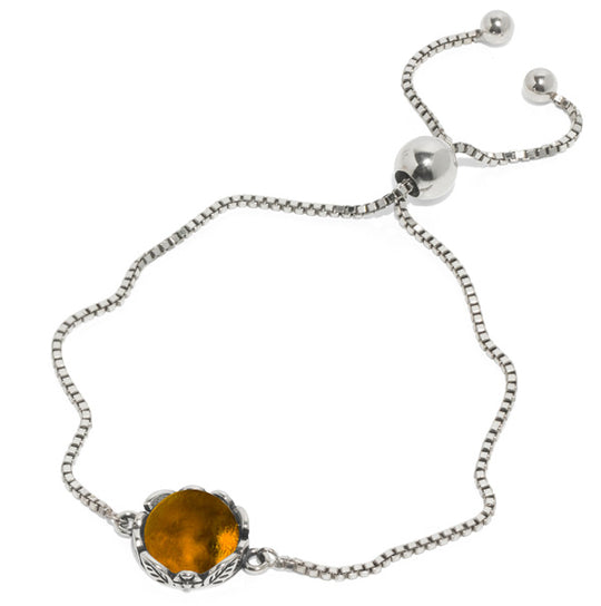 Botanical Adjustable Slider Bracelet