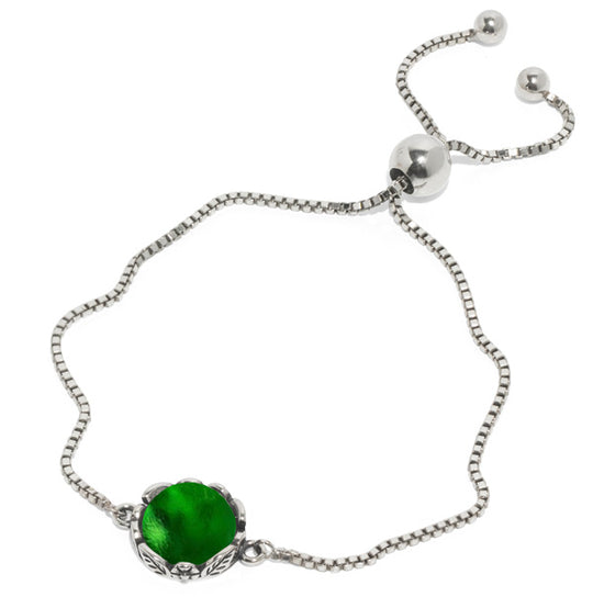 Botanical Adjustable Slider Bracelet