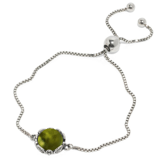 Botanical Adjustable Slider Bracelet