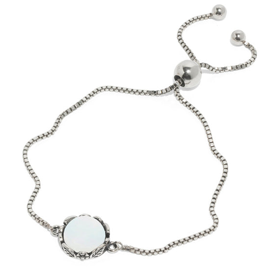 Botanical Adjustable Slider Bracelet