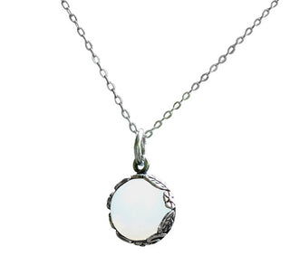 Botanical Sterling Silver Necklace-Sterling Silver-Bottled Up Designs