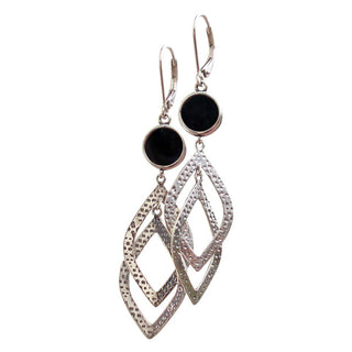Cascade Sterling Leverback Earrings-Earrings-Bottled Up Designs