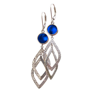 Cascade Sterling Leverback Earrings-Earrings-Bottled Up Designs