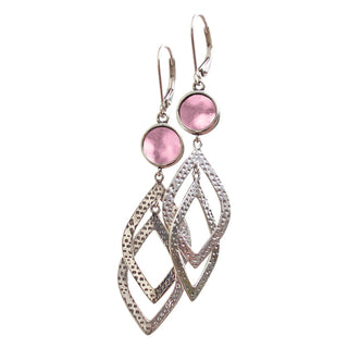 Cascade Sterling Leverback Earrings-Earrings-Bottled Up Designs