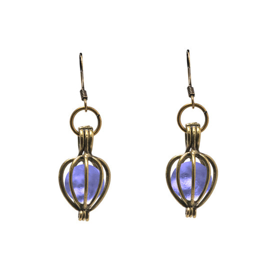 Brass Drop Earrings-Drops-Bottled Up Designs