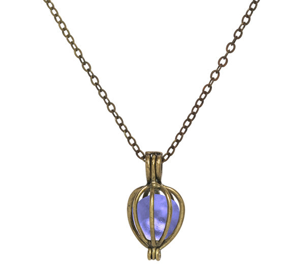 Brass Drop Necklace