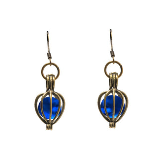 Brass Drop Earrings-Drops-Bottled Up Designs