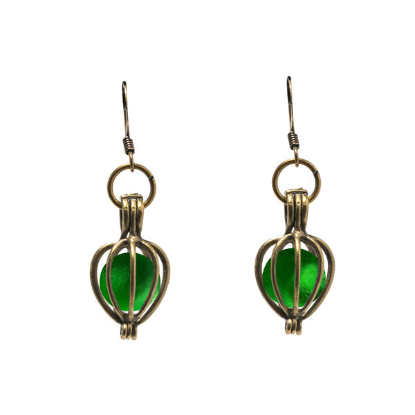 Brass Drop Earrings-Drops-Bottled Up Designs