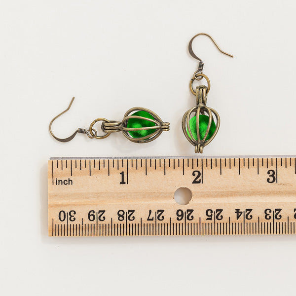 Brass Drop Earrings-Drops-Bottled Up Designs