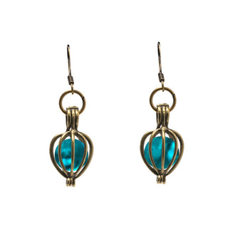 Brass Drop Earrings-Drops-Bottled Up Designs
