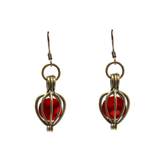 Brass Drop Earrings-Drops-Bottled Up Designs