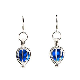 Silver Drop Earrings-Drops-Bottled Up Designs