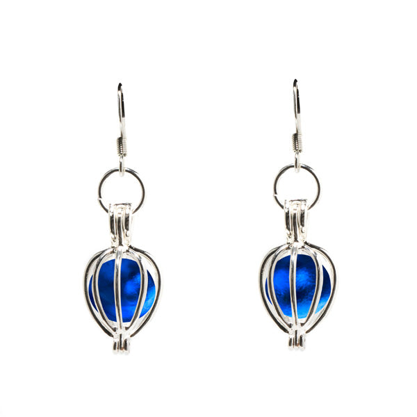 Silver Drop Earrings-Drops-Bottled Up Designs