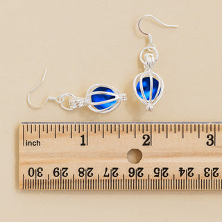 Silver Drop Earrings-Drops-Bottled Up Designs