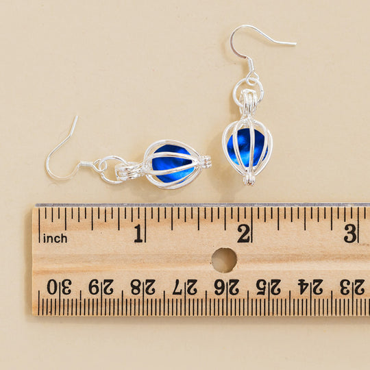 Silver Drop Earrings-Drops-Bottled Up Designs