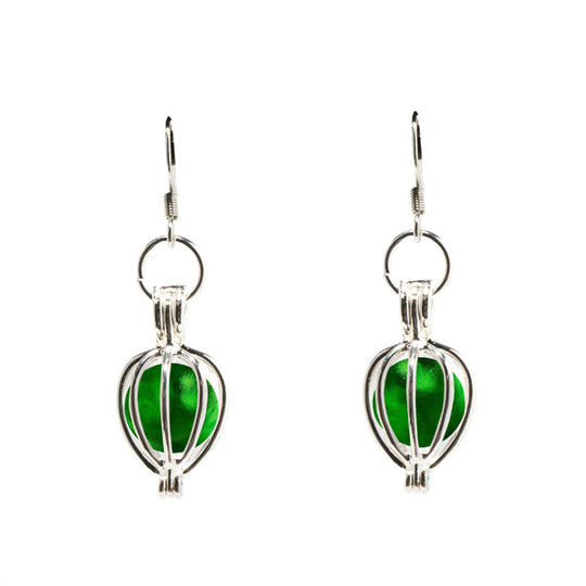 Silver Drop Earrings-Drops-Bottled Up Designs