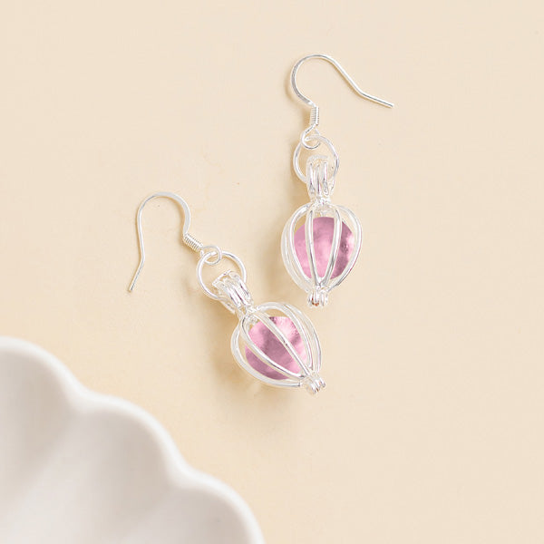 Silver Drop Earrings-Drops-Bottled Up Designs