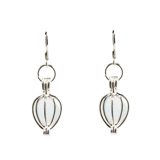 Silver Drop Earrings-Drops-Bottled Up Designs