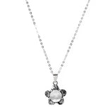 Bloom Once More Sterling Silver Necklace