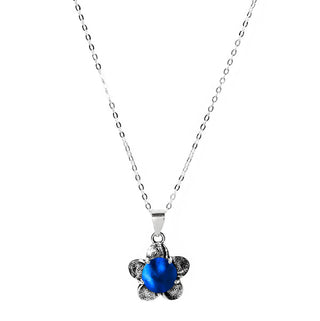 Bloom Once More Sterling Silver Necklace-Sterling Silver-Bottled Up Designs