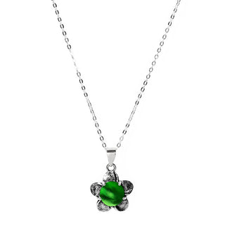 Bloom Once More Sterling Silver Necklace-Sterling Silver-Bottled Up Designs