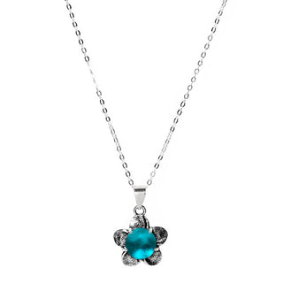 Bloom Once More Sterling Silver Necklace-Sterling Silver-Bottled Up Designs