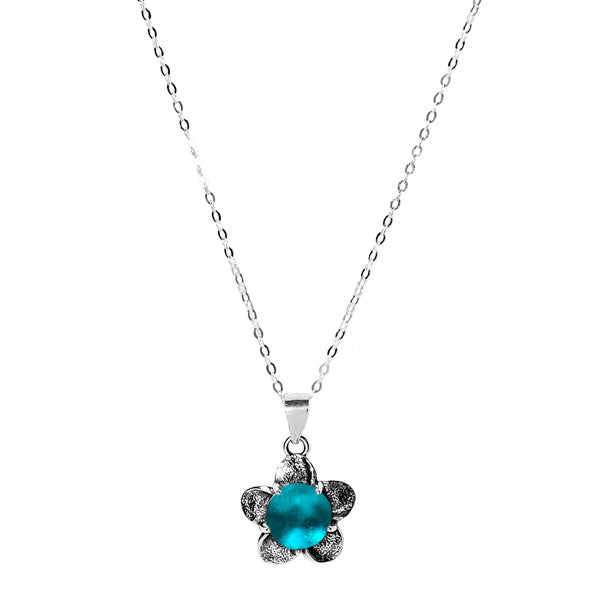 Bloom Once More Sterling Silver Necklace-Sterling Silver-Bottled Up Designs