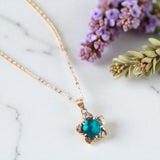 Bloom Once More Sterling Silver Necklace
