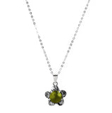 Bloom Once More Sterling Silver Necklace
