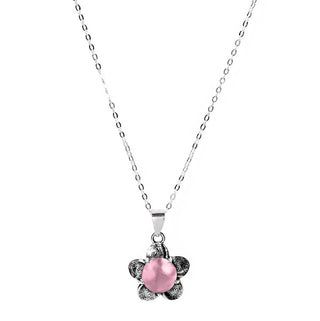Bloom Once More Sterling Silver Necklace-Sterling Silver-Bottled Up Designs