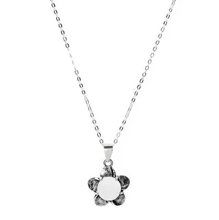 Bloom Once More Sterling Silver Necklace-Sterling Silver-Bottled Up Designs
