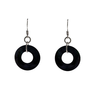 Glass Hoop Earrings-Glass Hoops-Bottled Up Designs