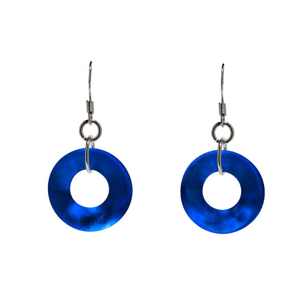 Glass Hoop Earrings-Glass Hoops-Bottled Up Designs