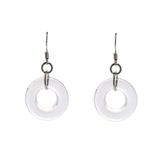 Glass Hoop Earrings-Glass Hoops-Bottled Up Designs