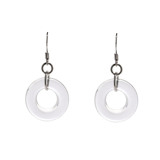 Glass Hoop Earrings-Glass Hoops-Bottled Up Designs