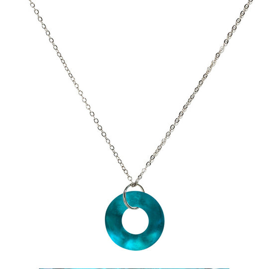 Glass Hoop Necklace-Glass Hoops-Bottled Up Designs