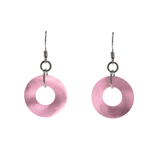 Glass Hoop Earrings-Glass Hoops-Bottled Up Designs