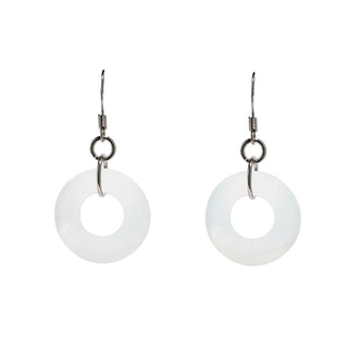Glass Hoop Earrings-Glass Hoops-Bottled Up Designs