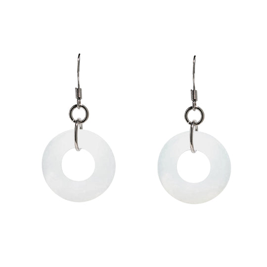 Glass Hoop Earrings-Glass Hoops-Bottled Up Designs