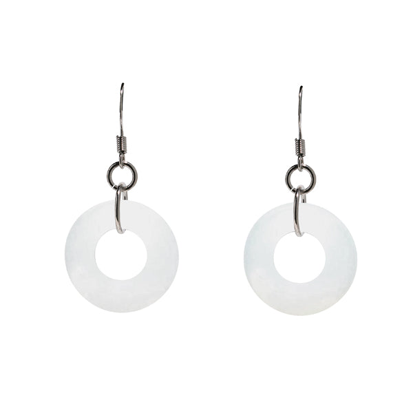 Glass Hoop Earrings-Glass Hoops-Bottled Up Designs