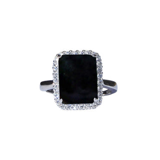 Heritage Sparkle Ring-Glass Rings-Bottled Up Designs