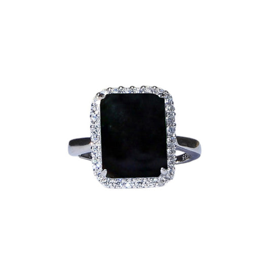 Heritage Sparkle Ring-Glass Rings-Bottled Up Designs