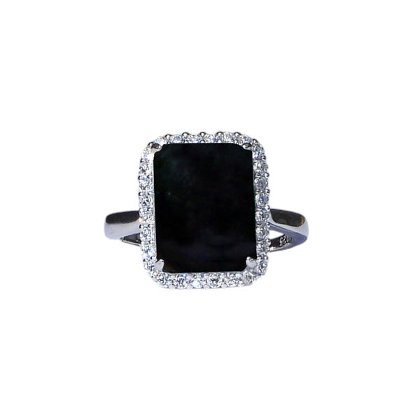 Heritage Sparkle Ring-Glass Rings-Bottled Up Designs