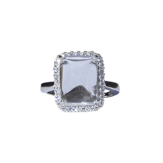Heritage Sparkle Ring-Glass Rings-Bottled Up Designs
