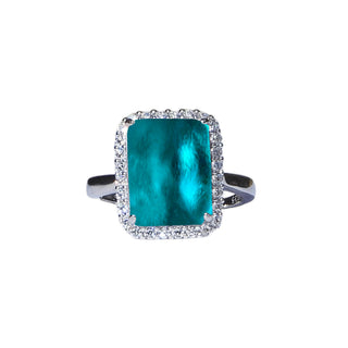 Heritage Sparkle Ring-Glass Rings-Bottled Up Designs