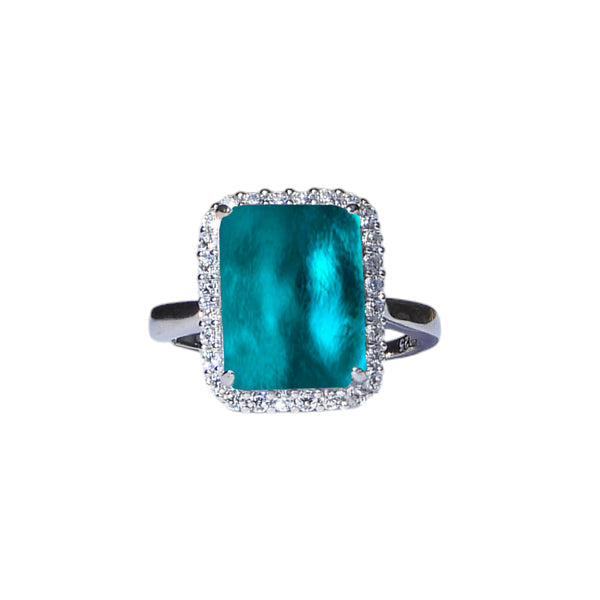 Heritage Sparkle Ring-Glass Rings-Bottled Up Designs